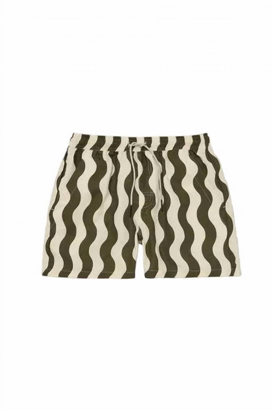NEW OAS men's waver swim shorts in forest